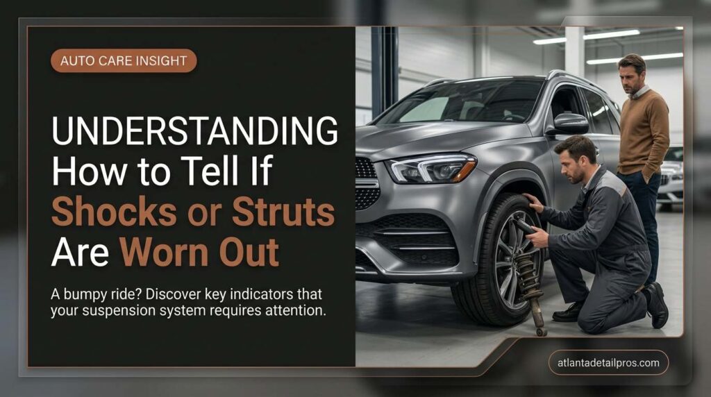 How to Tell If Shocks or Struts Are Worn Out
