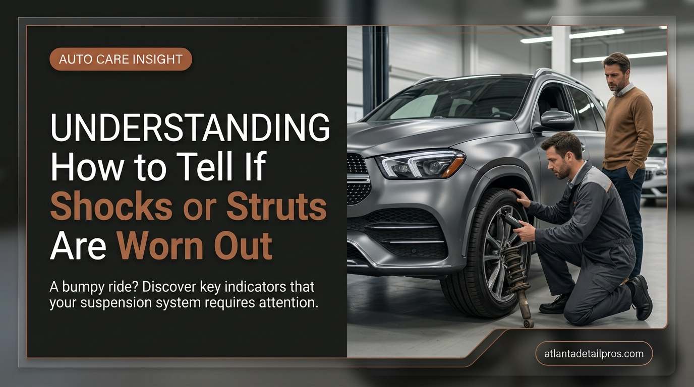 How to Tell If Shocks or Struts Are Worn Out