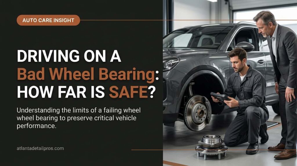 How Far Can You Drive on a Bad Wheel Bearing