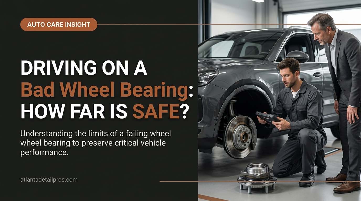 How Far Can You Drive on a Bad Wheel Bearing
