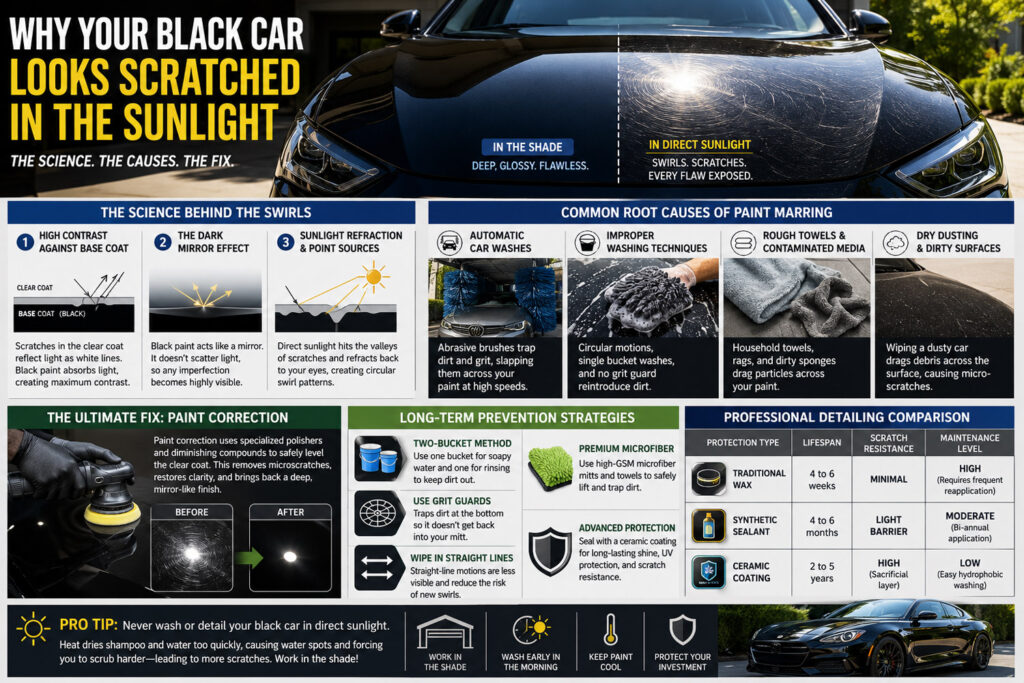 How to Fix and Prevent Sunlight Scratches