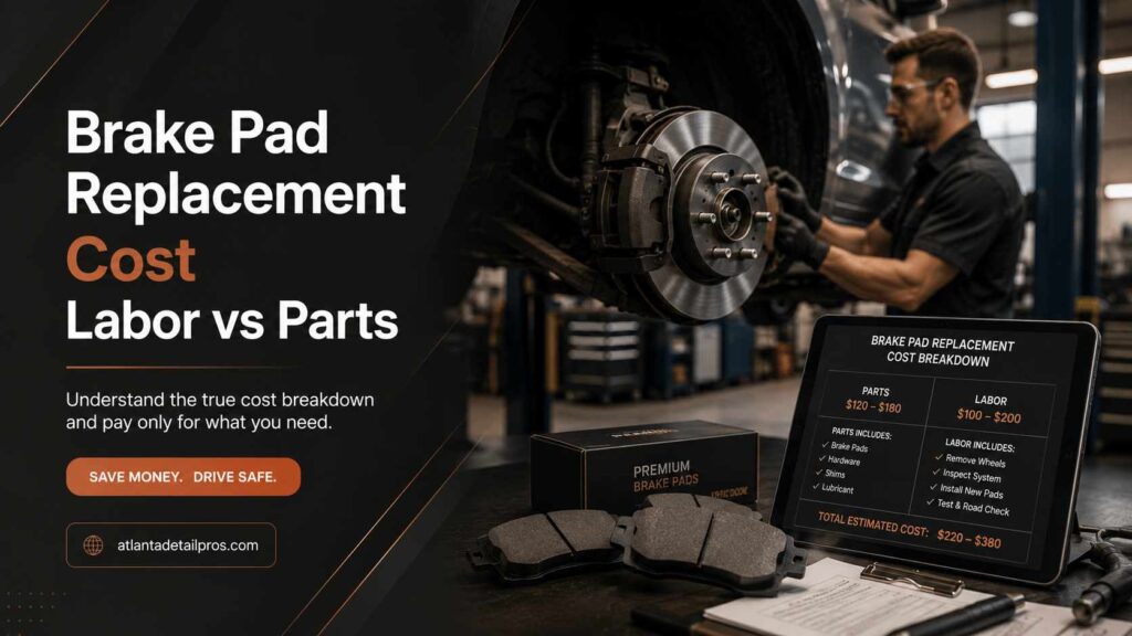 Brake Pad Replacement Cost