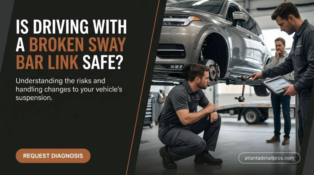 Can I Drive With a Broken Sway Bar Link