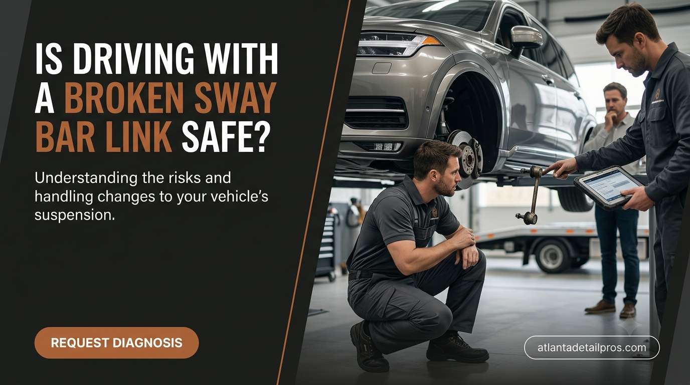 Can I Drive With a Broken Sway Bar Link