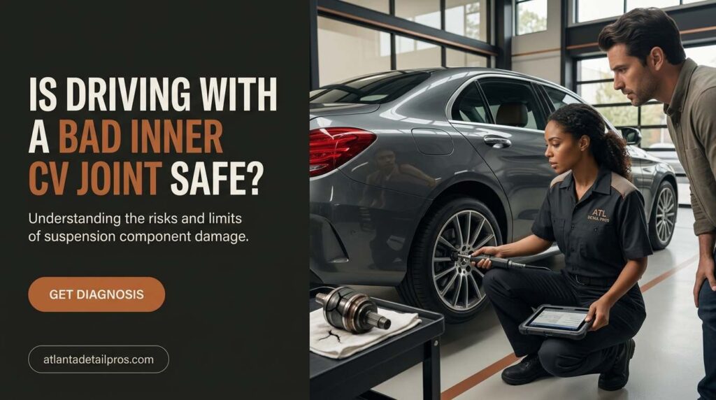 Can You Drive With a Bad Inner CV Joint