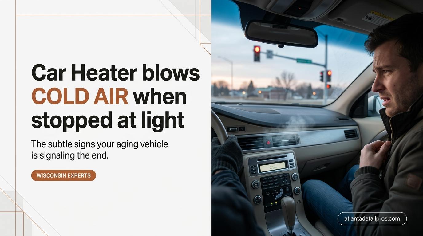 Car Heater Blows Cold Air When Stopped at a Light