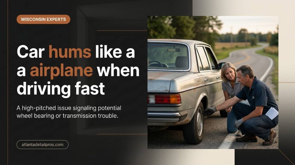 Car Hums Like an Airplane When Driving Fast