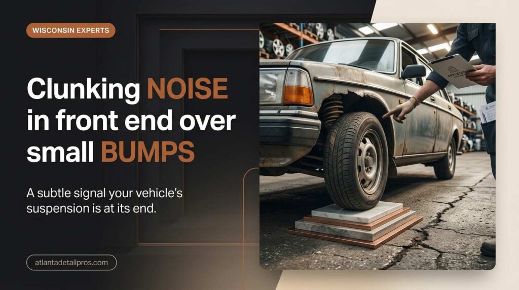 Clunking Noise in the Front End Over Small Bumps