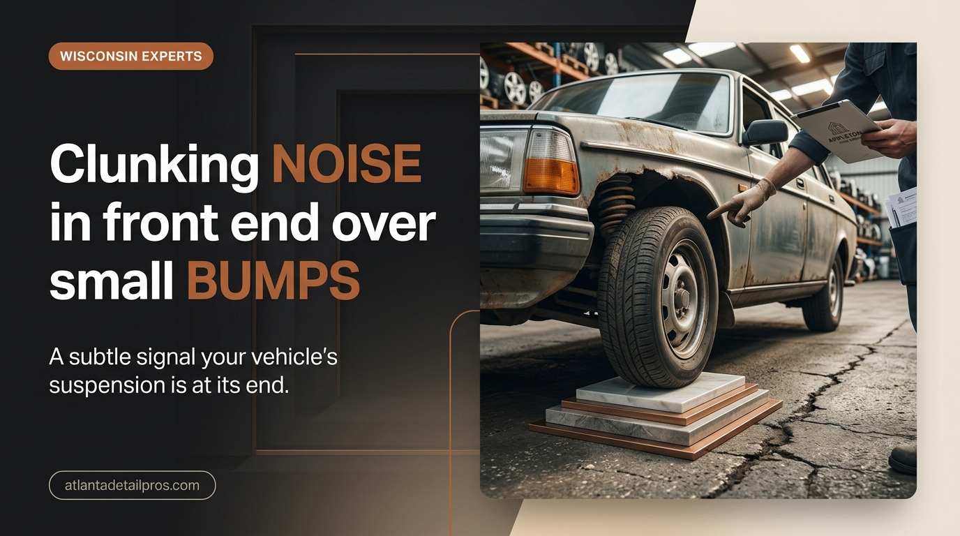 Clunking Noise in the Front End Over Small Bumps
