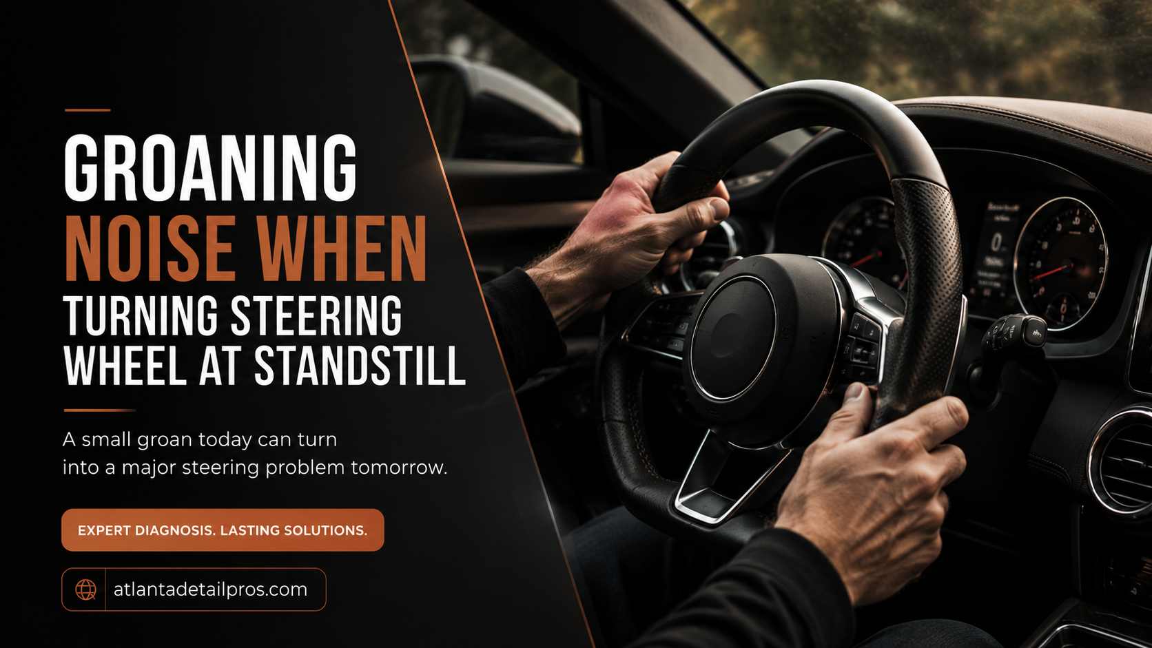 Groaning Noise When Turning the Steering Wheel at Standstill