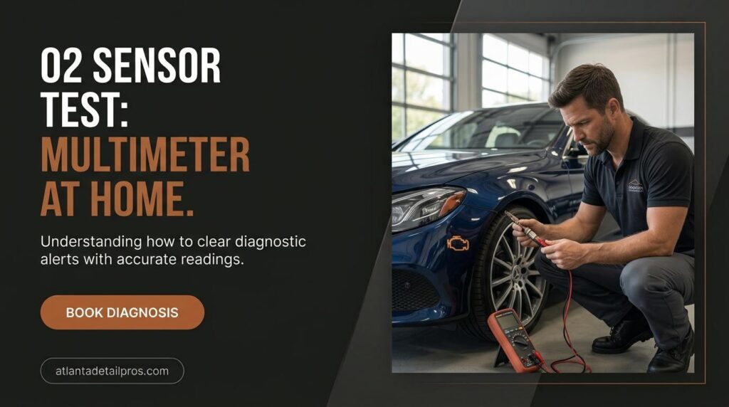 How to Test an O2 Sensor With a Multimeter at Home