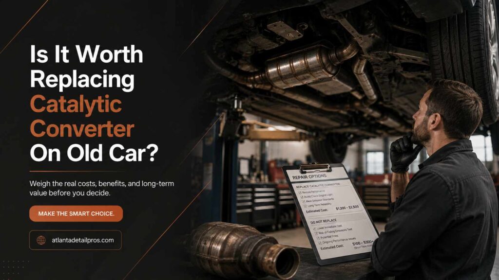 Is It Worth Replacing the Catalytic Converter on an Old Car