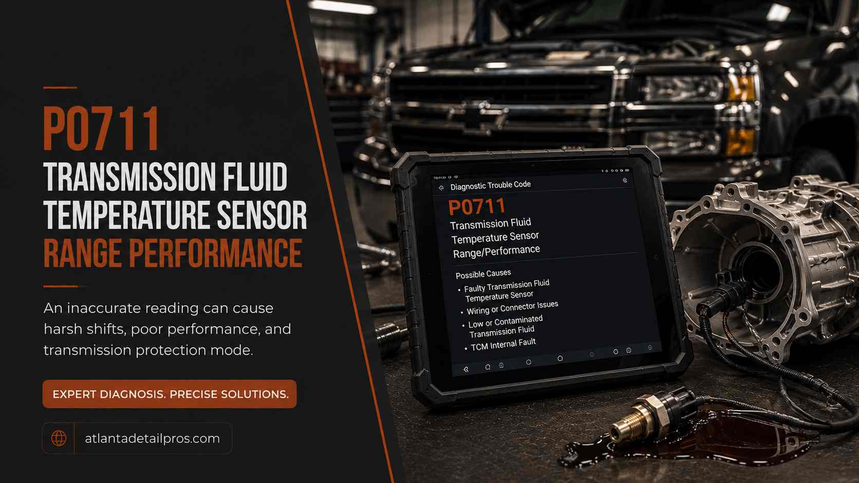 P0711 Transmission Fluid Temperature Sensor Range/Performance