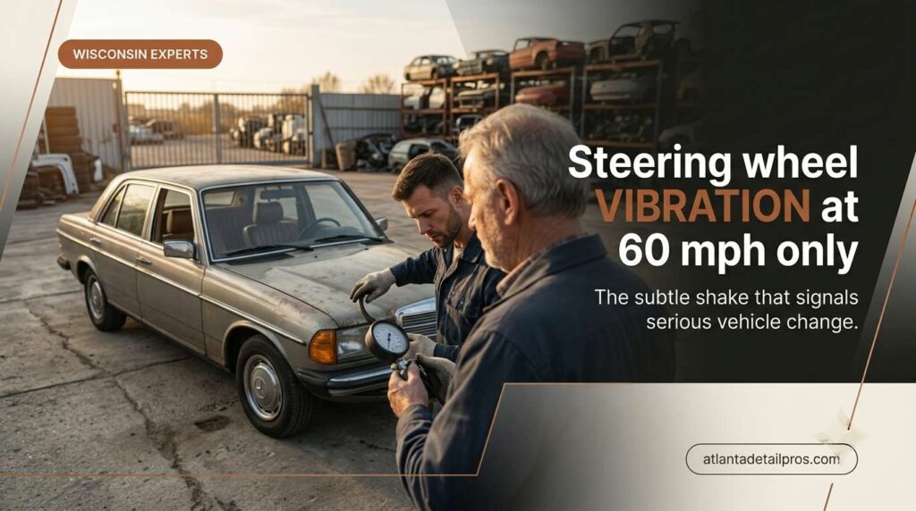 Steering Wheel Vibration at 60 mph Only