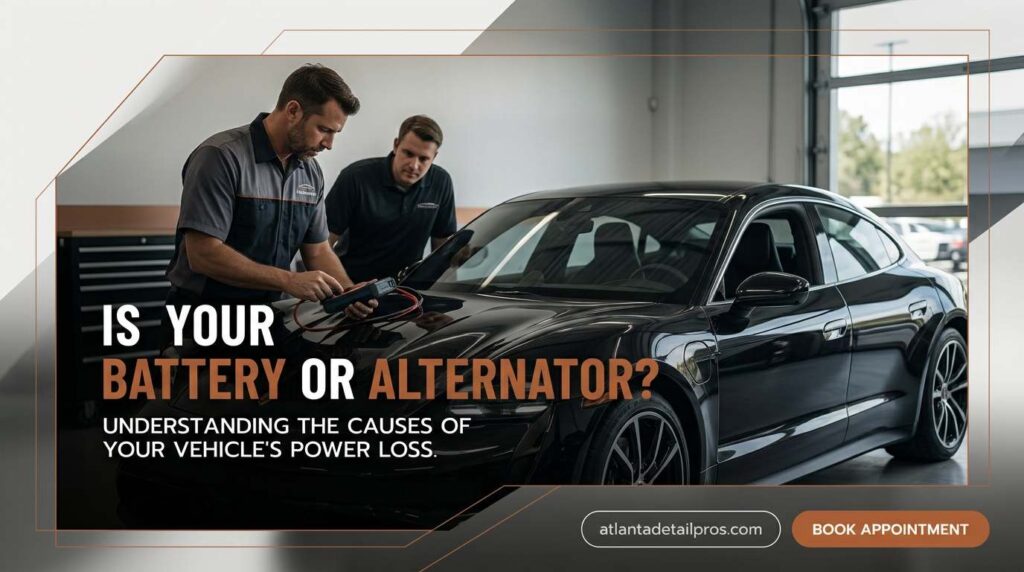 symptoms of alternator failing vs dying battery