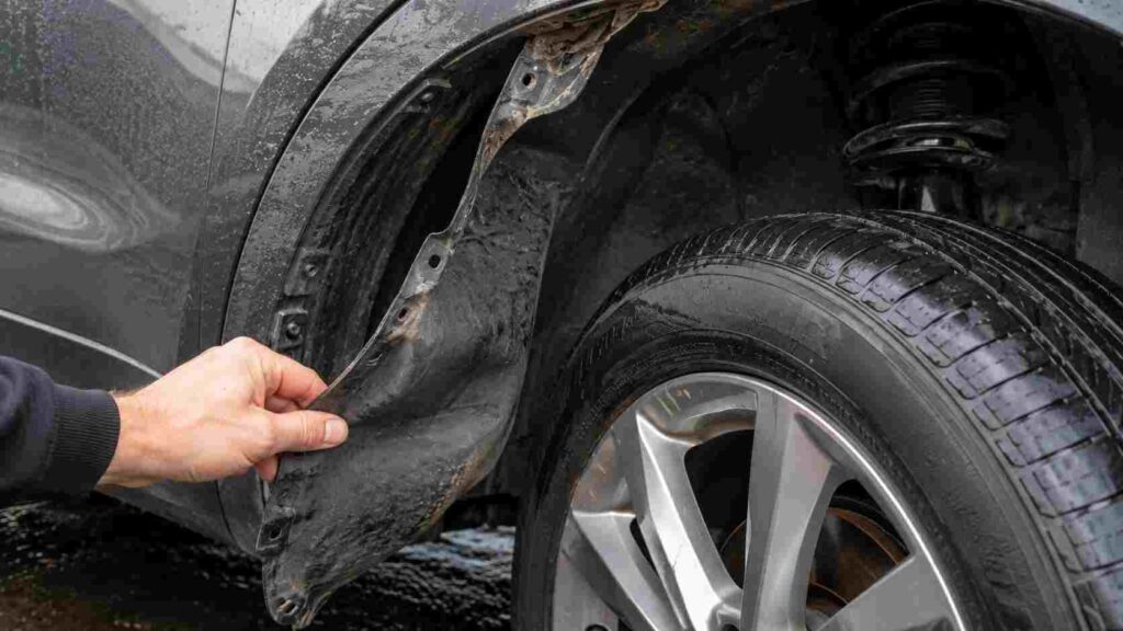 Loose Splash Shields and Wheel Well Liners
