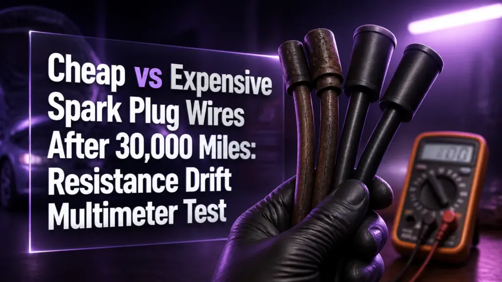 cheap vs expensive spark plug wires after 30000 miles