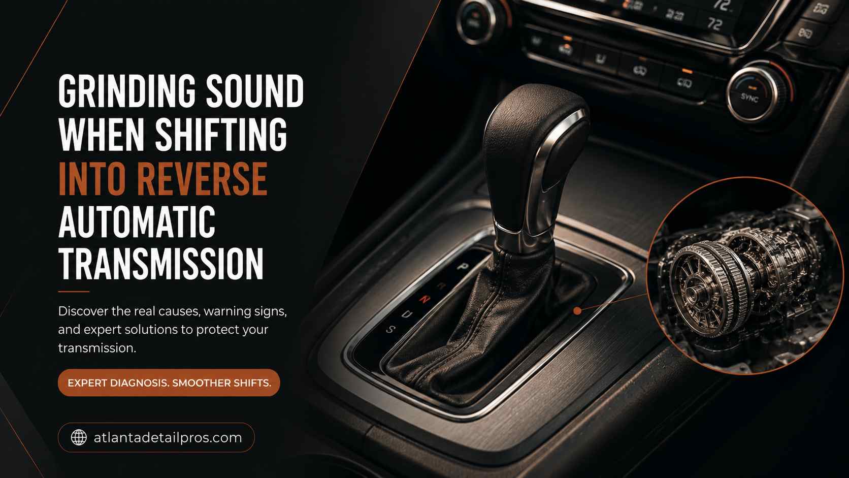 grinding sound when shifting into reverse automatic transmission