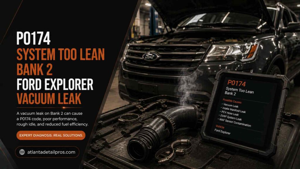 P0174 System Too Lean Bank 2 Ford Explorer