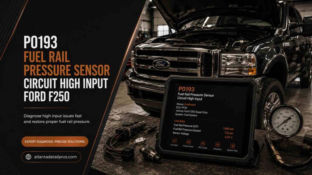p0193 fuel rail pressure sensor circuit