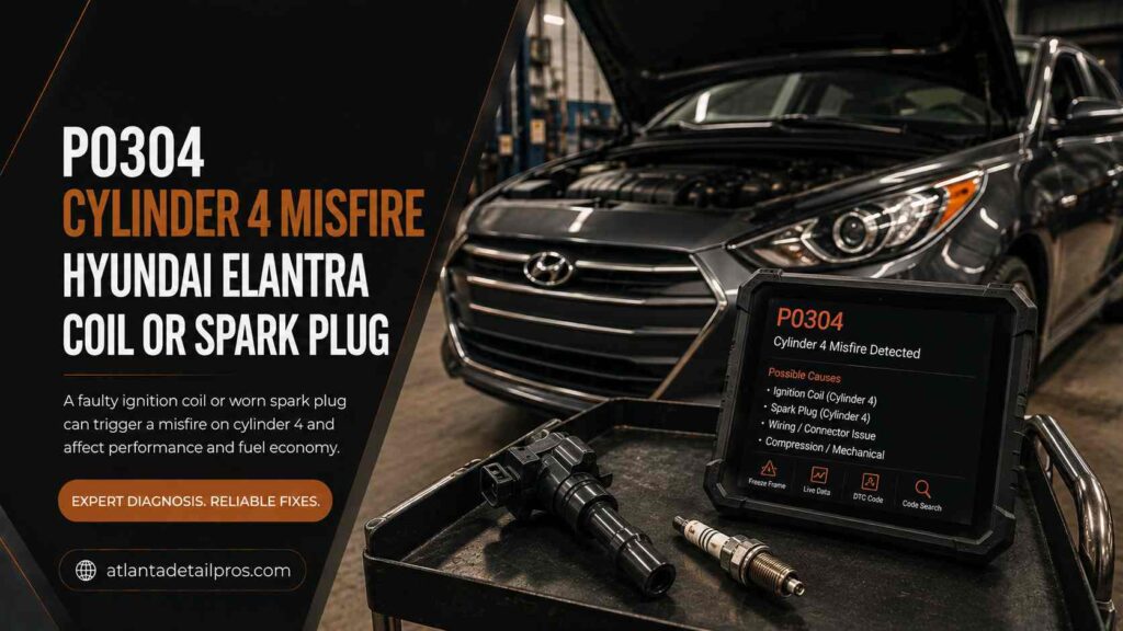 P0304 Cylinder 4 Misfire Hyundai Elantra