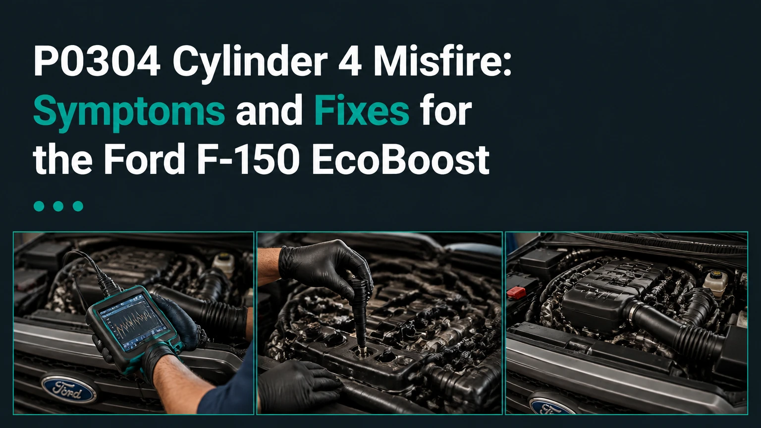 p0304 cylinder 4 misfire symptoms ford f150 ecoboost