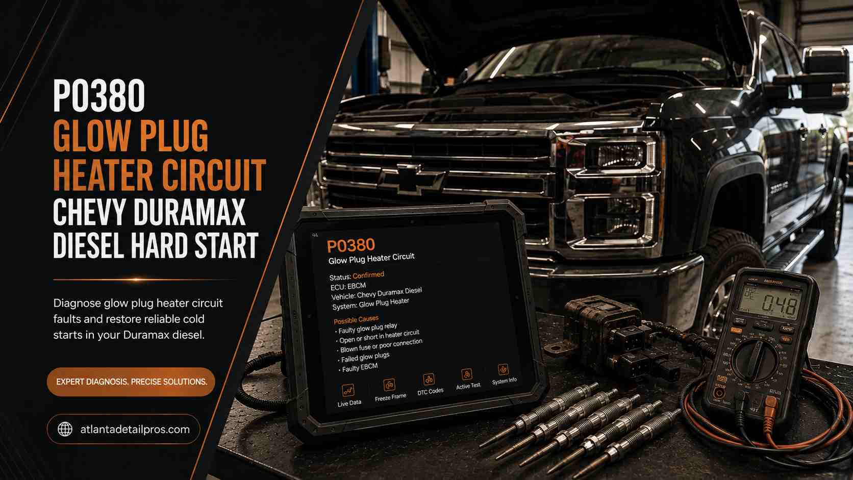 P0380 Glow Plug Heater Circuit Chevy Duramax Diesel Hard Start