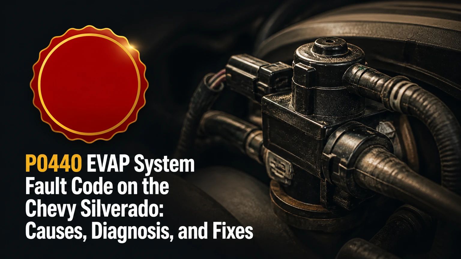 p0440 evap system fault code on the chevy silverado