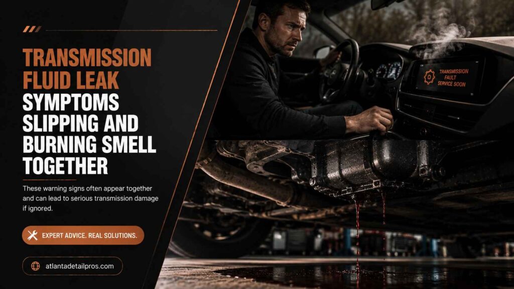 Transmission Fluid Leak Symptoms