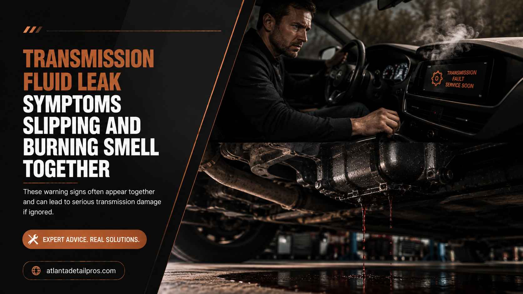 Transmission Fluid Leak Symptoms