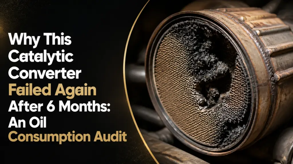 Why This Catalytic Converter Failed Again After 6 Months: An Oil Consumption Audit