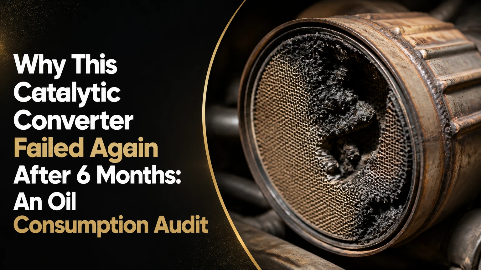Why This Catalytic Converter Failed Again After 6 Months: An Oil Consumption Audit