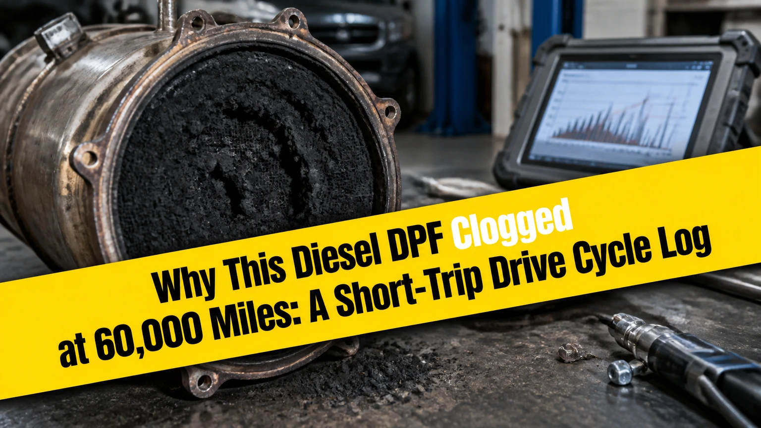 Why This Diesel DPF Clogged at 60,000 Miles: A Short-Trip Drive Cycle Log