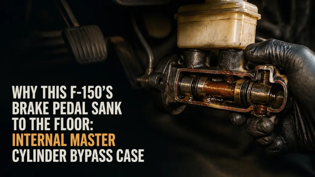 Why This F-150’s Brake Pedal Sank to the Floor: Internal Master Cylinder Bypass Case