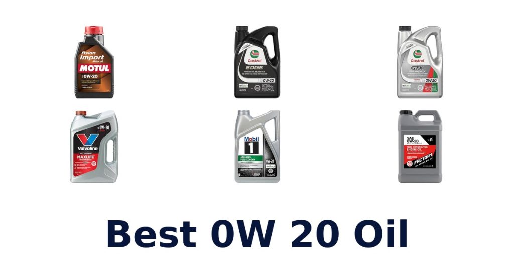 Best 0W 20 Oil