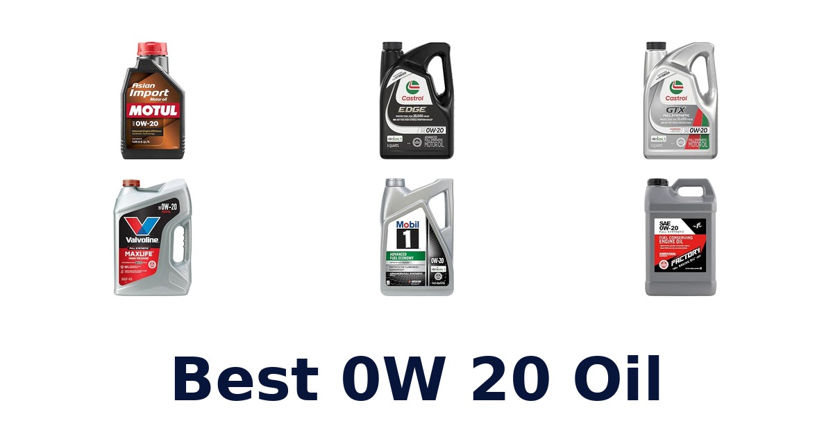 Best 0W 20 Oil