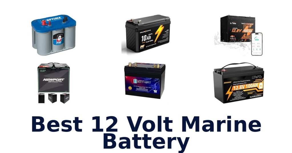 Best 12 Volt Marine Battery
