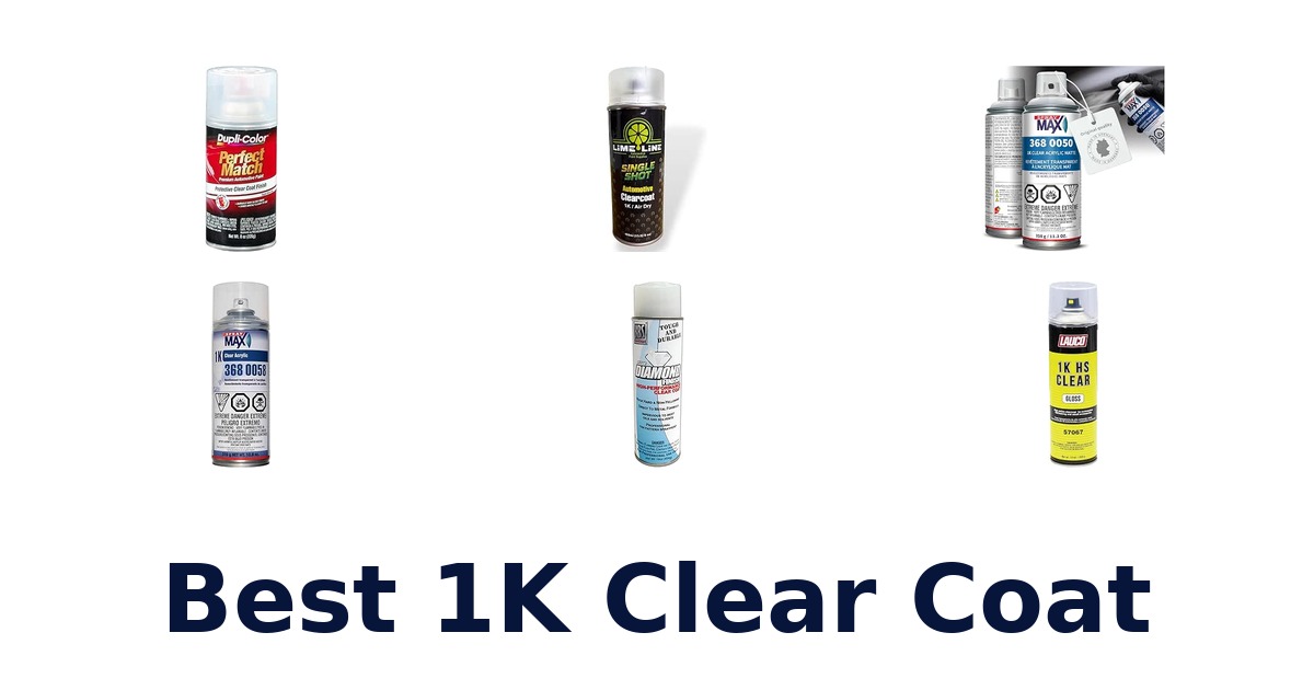 Best 1K Clear Coat