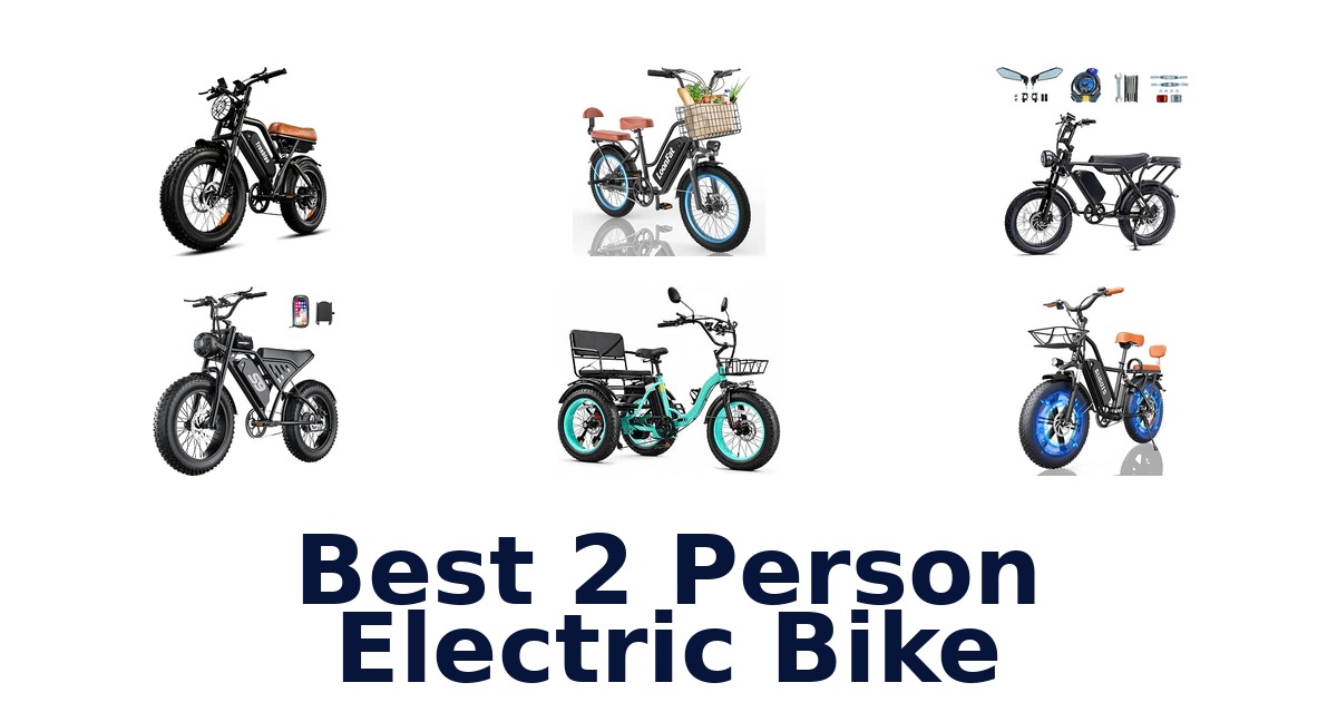 Best 2 Person Electric Bike