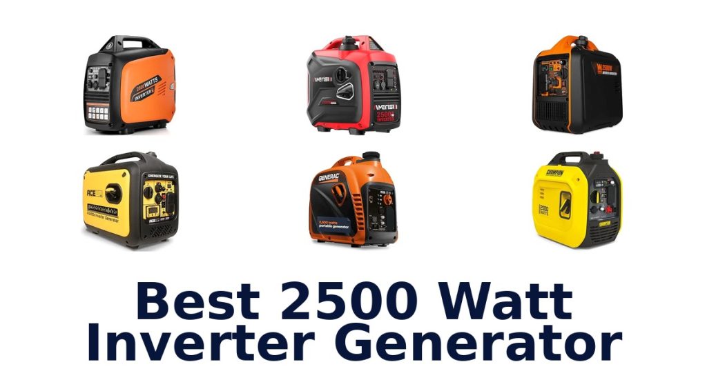 Best 2500 Watt Inverter Generator