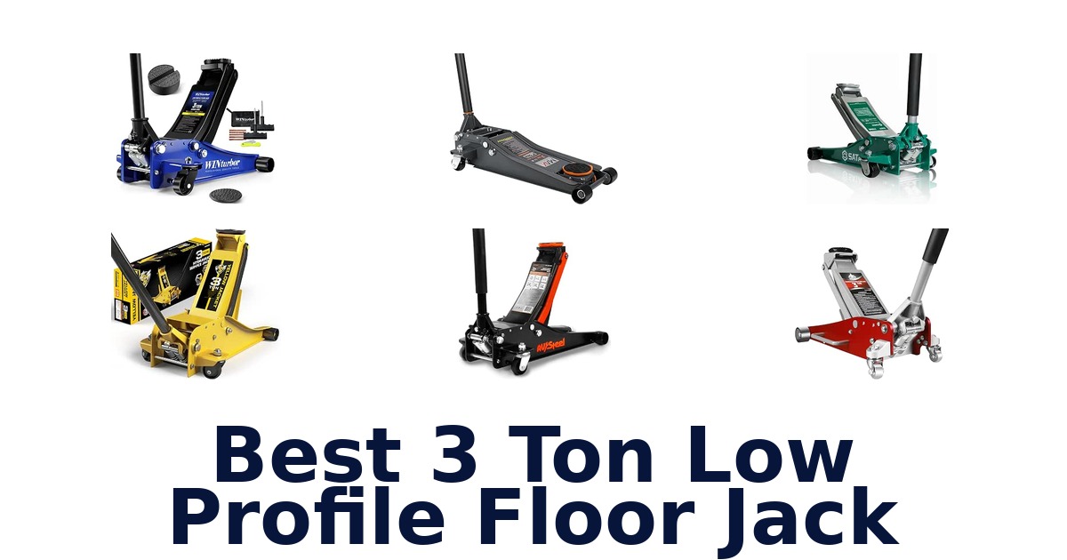 Best 3 Ton Low Profile Floor Jack