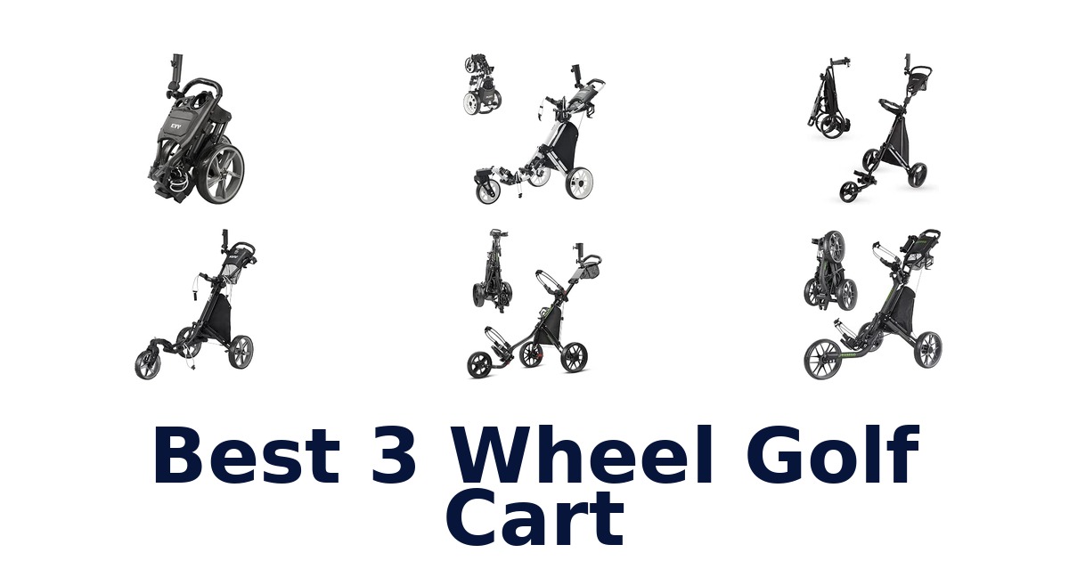 Best 3 Wheel Golf Cart