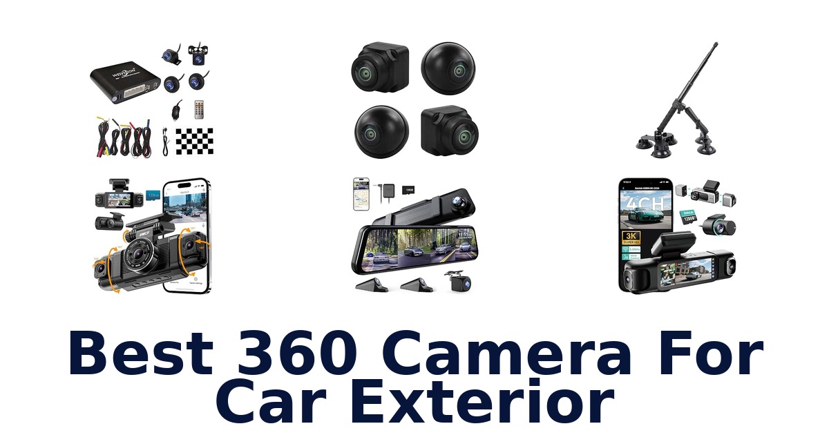 Best 360 Camera For Car Exterior