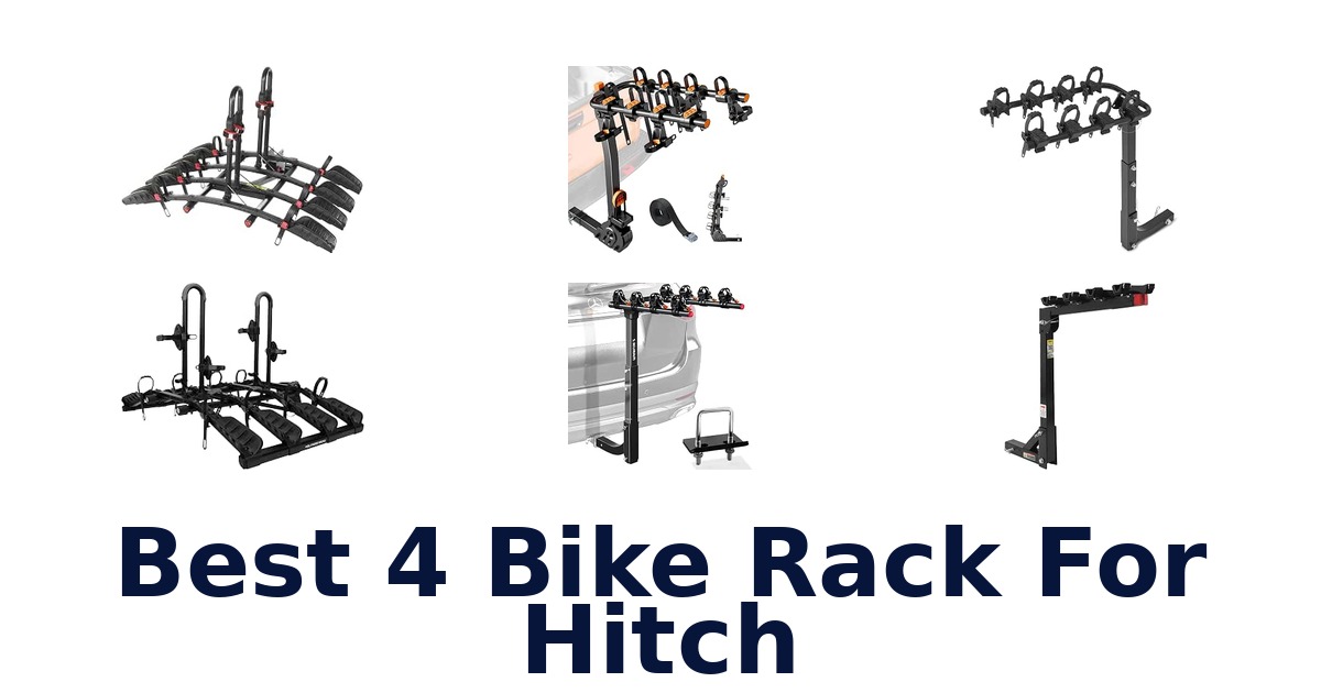 Best 4 Bike Rack For Hitch