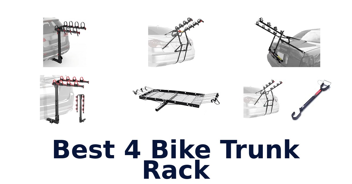 Best 4 Bike Trunk Rack