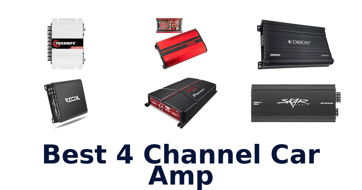 Best 4 Channel Car Amp