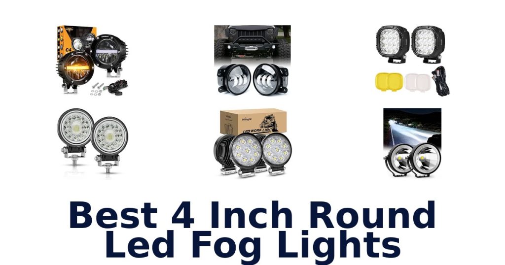 Best 4 Inch Round Led Fog Lights