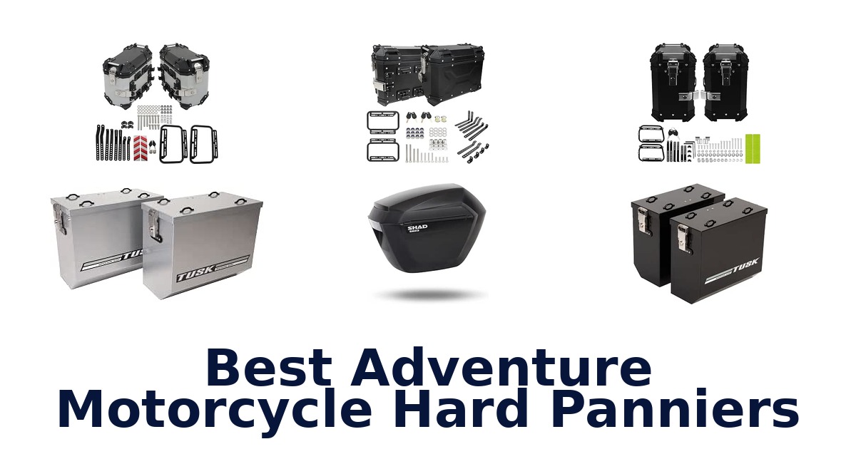 Best Adventure Motorcycle Hard Panniers