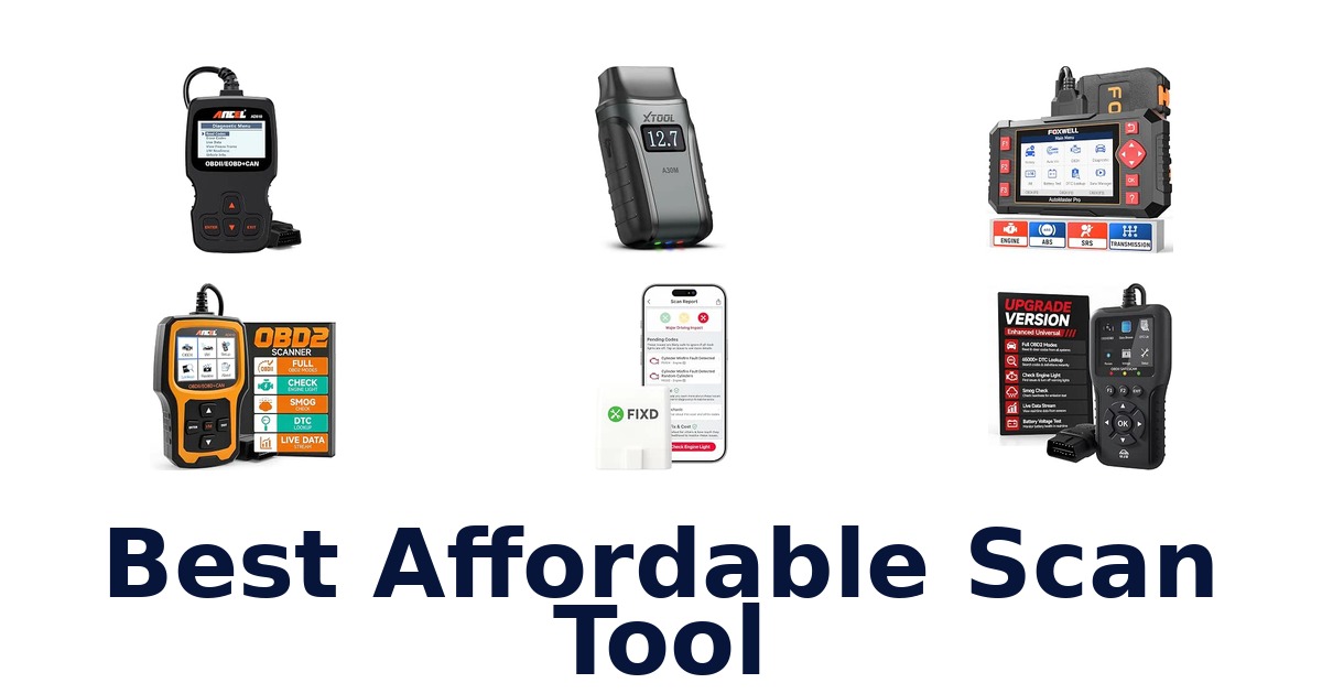 Best Affordable Scan Tool