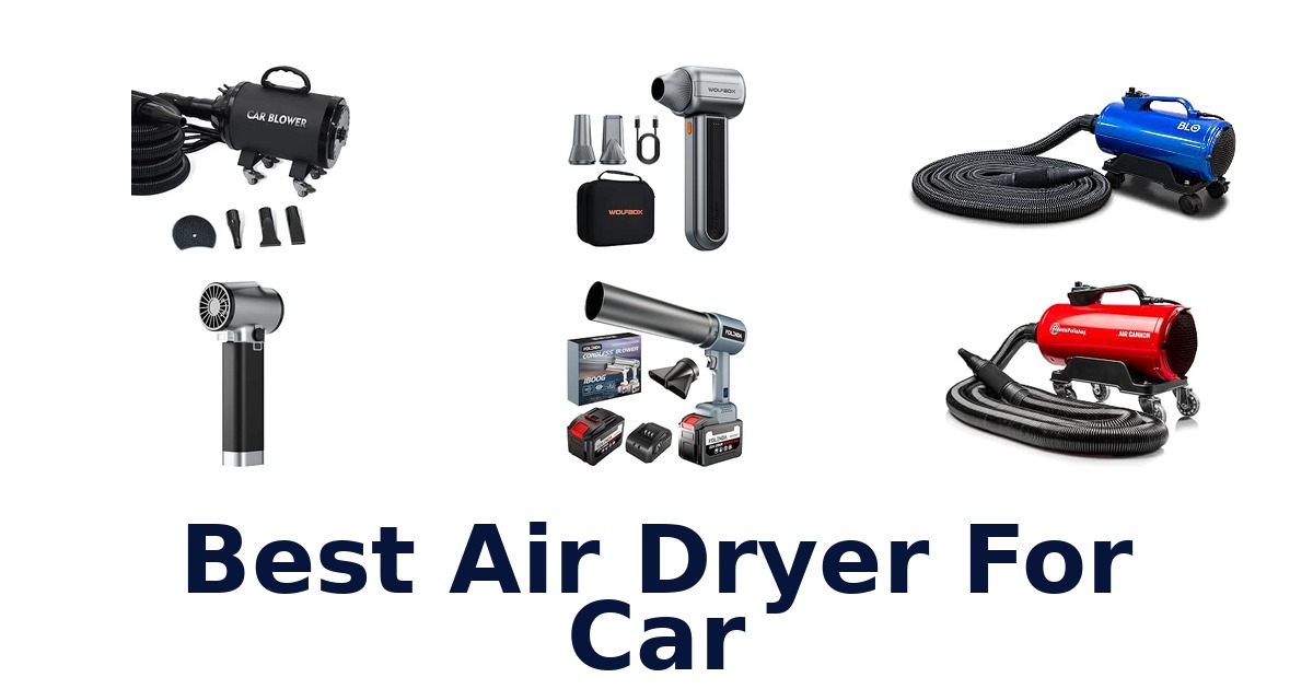Best Air Dryer For Car